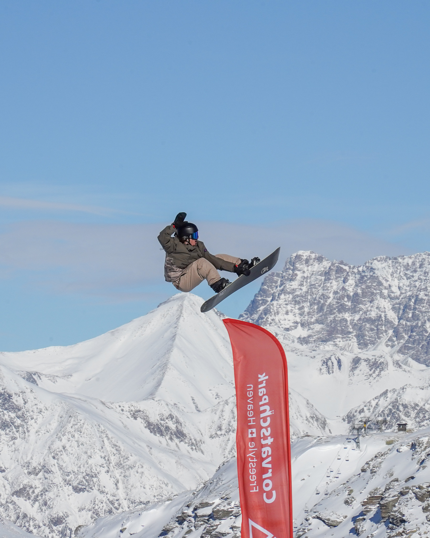  Corvatsch, Snowpark, Big Air, Freestyle, Ski, Snowboard